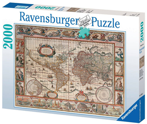 Ravensburger - Map of World From 1650 Puzzle 2000 pieces - Ravensburger Australia & New Zealand