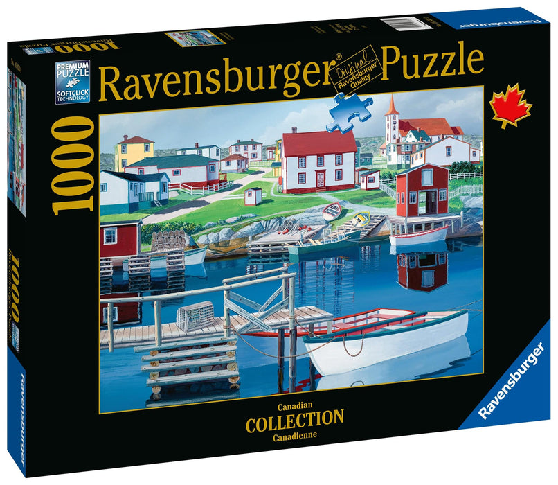 Ravensburger - Greenspond Harbor Puzzle 1000 pieces - Ravensburger Australia & New Zealand