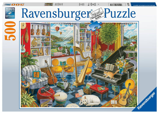 Ravensburger - The Music Room Puzzle 500 pieces - Ravensburger Australia & New Zealand