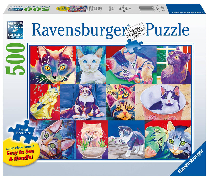 Ravensburger - Hello Kitty Cat 500 piecesLF - Ravensburger Australia & New Zealand