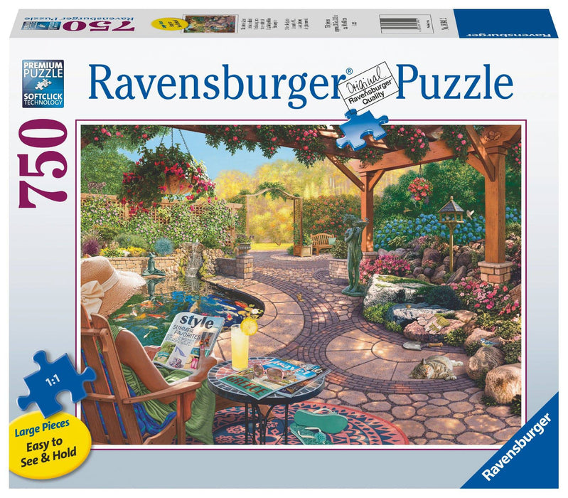 Ravensburger - Cosy Backyard Bliss 750 piecesLF - Ravensburger Australia & New Zealand