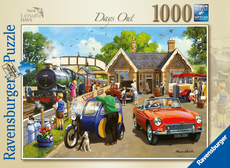 Ravensburger Puzzle 'Camping & Caravaning' – 1000 Teile, 70x50 Cm, Für Erwachsene & Jugendliche Ab 12