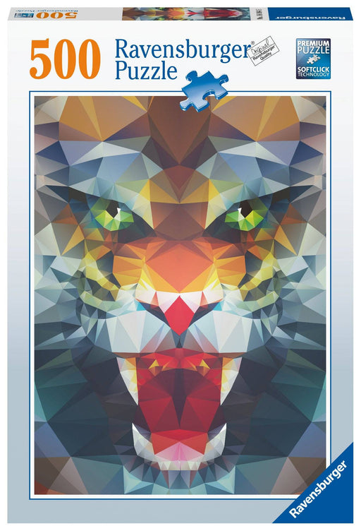 Ravensburger - Polygon Lion 500 pieces - Ravensburger Australia & New Zealand