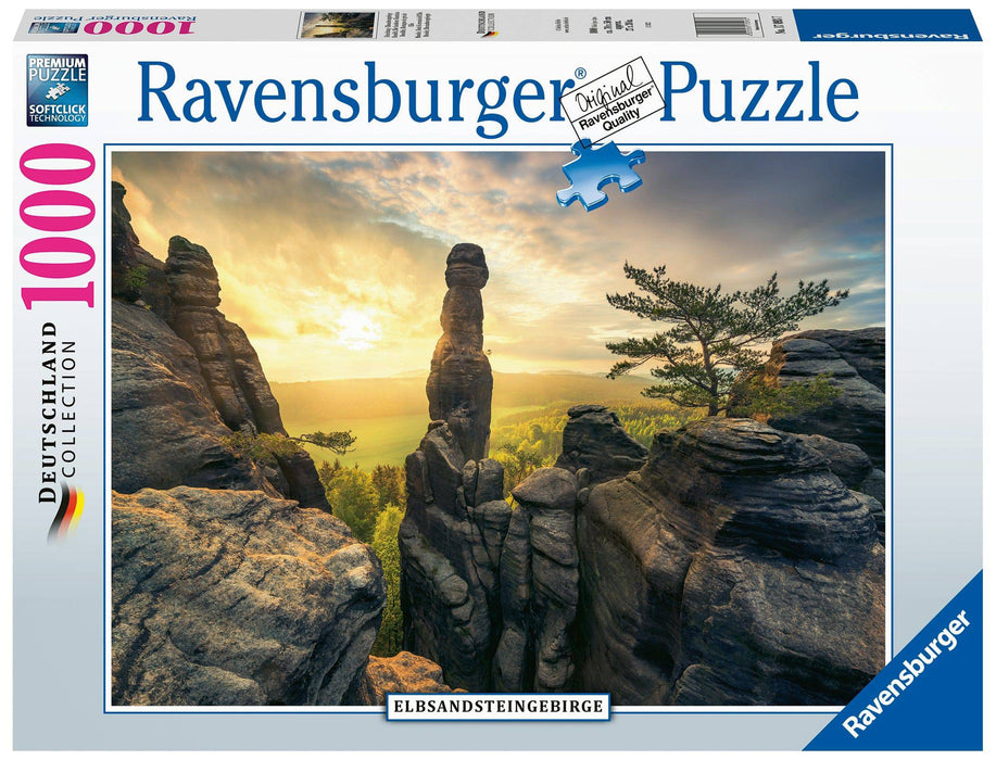 Ravensburger - Monolith, Elbe Sandstone Mountains 1000 pieces - Ravensburger Australia & New Zealand