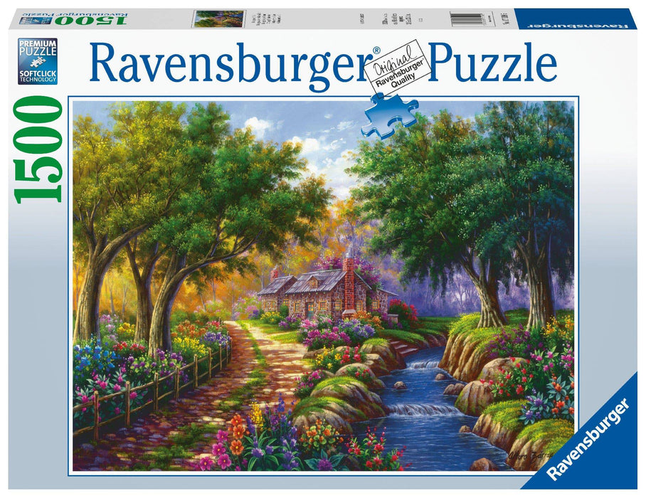 Ravensburger - Cottage by the River 1500 pieces - Ravensburger Australia & New Zealand