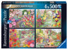 Rburg - Happy Days No 4 Glorious Gardens 4x500p - Ravensburger Australia & New Zealand
