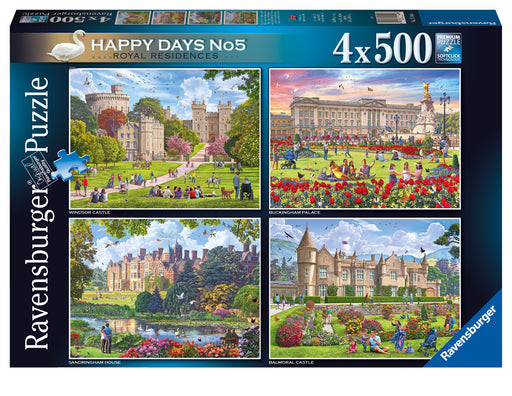 Rburg - Happy Days No 5 Royal Residences 4x500p - Ravensburger Australia & New Zealand