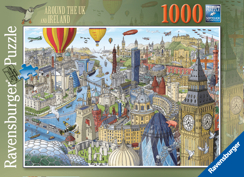 Ravensburger - Around the British Isles 1000 pieces - Ravensburger Australia & New Zealand