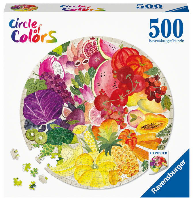 Ravensburger - Fruits & Vegetables 500 piece - Ravensburger Australia & New Zealand