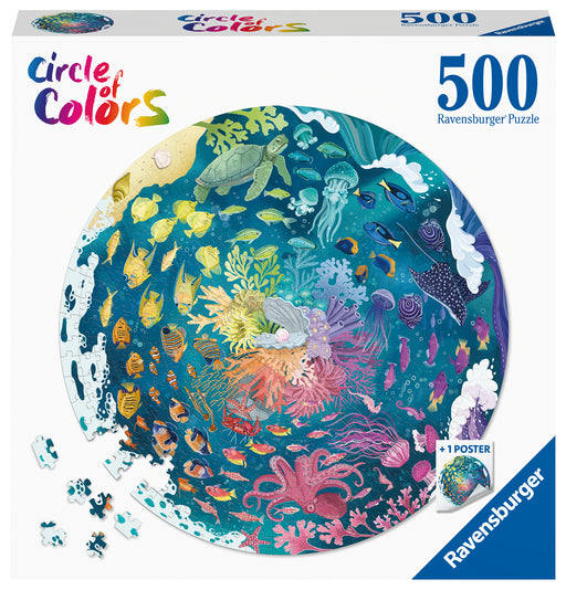 Ravensburger - Ocean Circle Puzzle 500 piece - Ravensburger Australia & New Zealand