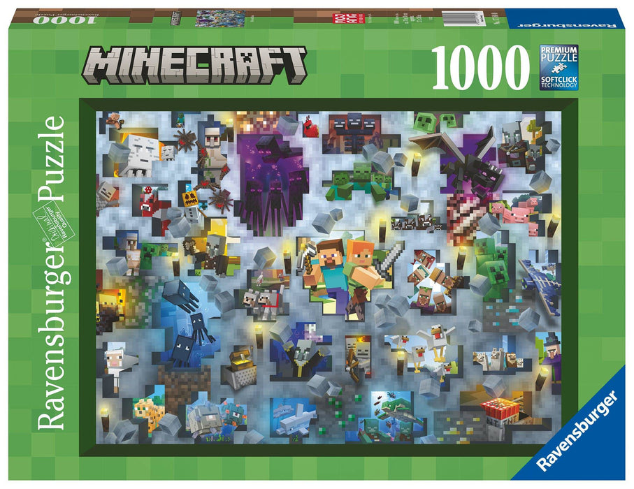 Ravensburger - Minecraft Challenge 1000 pieces - Ravensburger Australia & New Zealand