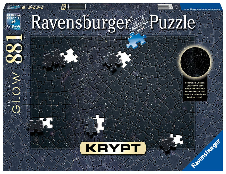 Ravensburger - Krypt Unverse Glow Spiral Puzzle 881 pieces - Ravensburger Australia & New Zealand