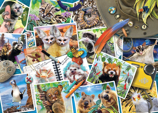 Ravensburger - A Traveler’s Animal Journal 1000 pieces - Ravensburger Australia & New Zealand