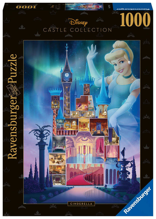 Ravensburger - Disney Castles: Cinderella 1000 pieces - Ravensburger Australia & New Zealand