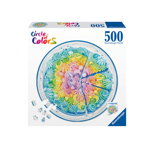 Ravensburger - Rainbow Cake Circle Puzzle 500 piece - Ravensburger Australia & New Zealand