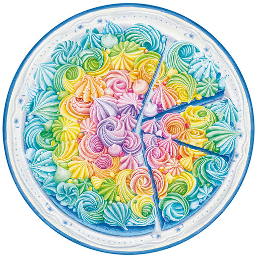 Ravensburger - Rainbow Cake Circle Puzzle 500 piece - Ravensburger Australia & New Zealand