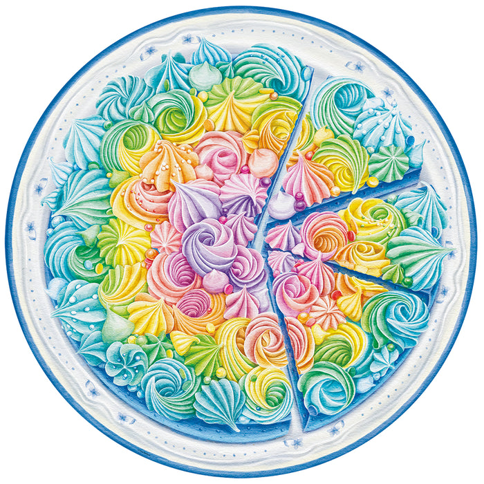 Ravensburger - Rainbow Cake Circle Puzzle 500 piece - Ravensburger Australia & New Zealand