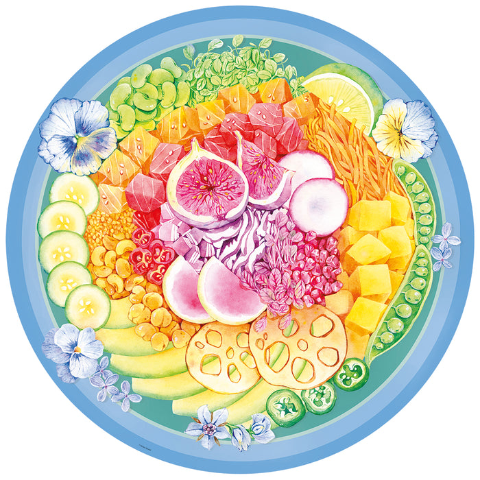 Ravensburger - Poke Bowl Circle Puzzle 500 piece - Ravensburger Australia & New Zealand