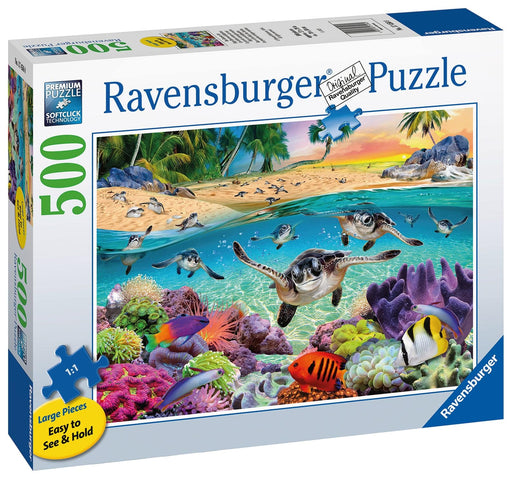 Ravensburger - Race of the Baby Sea Turtles LF500 pieces - Ravensburger Australia & New Zealand