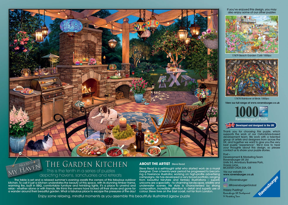 Ravensburger - My Haven No.10 The Garden Kitchen 1000 pieces - Ravensburger Australia & New Zealand