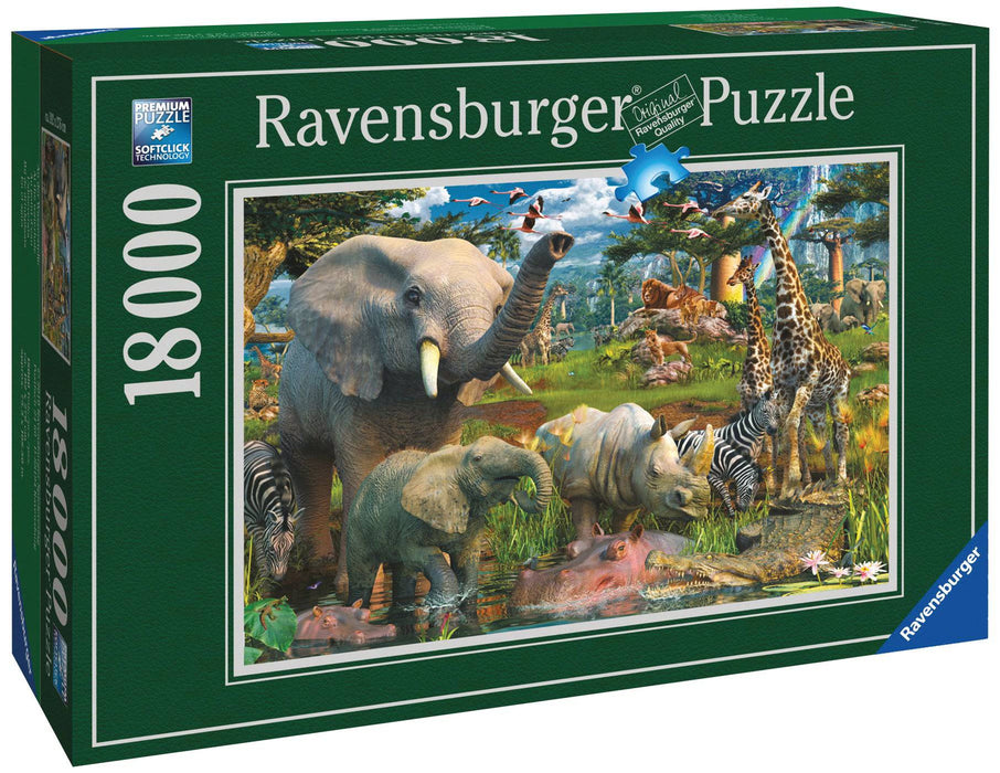 Ravensburger - At the Waterhole Puzzle 18000 pieces - Ravensburger Australia & New Zealand