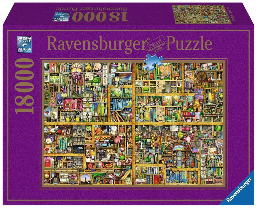 Ravensburger - Magical Bookcase Puzzle 18000 pieces - Ravensburger Australia & New Zealand