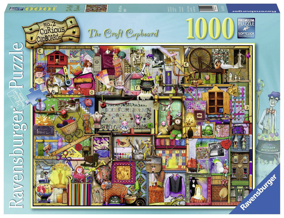 Ravensburger - No 2 Craft Cupboard Puzzle 1000 pieces - Ravensburger Australia & New Zealand