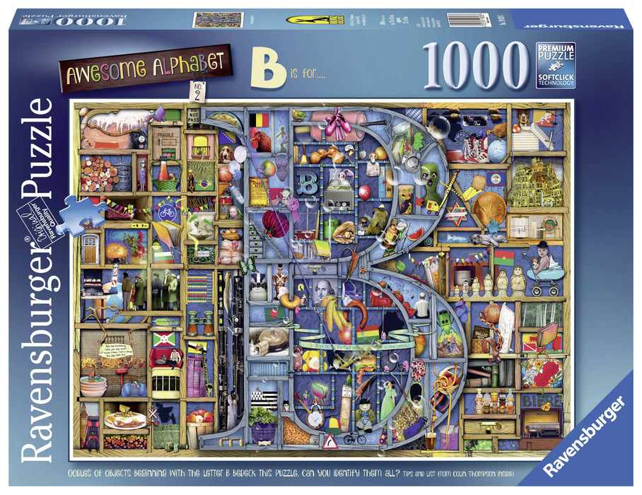 Ravensburger - Awesome Alphabet B Puzzle 1000 pieces - Ravensburger Australia & New Zealand