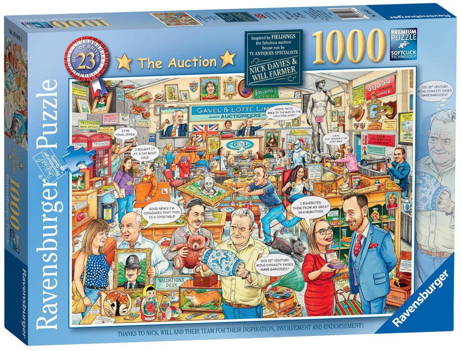 Ravensburger - The Auction (No 23) 1000 pieces - Ravensburger Australia & New Zealand