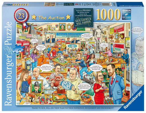 Ravensburger - The Auction (No 23) 1000 pieces - Ravensburger Australia & New Zealand