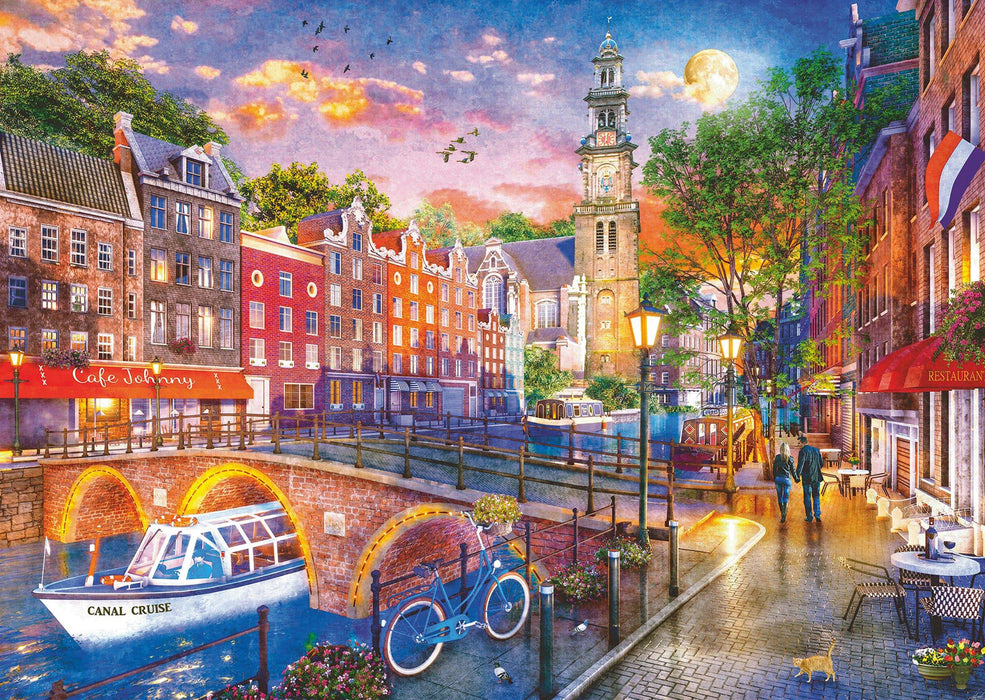 Ravensburger - Sunset in Amsterdam 1000 pieces - Ravensburger Australia & New Zealand