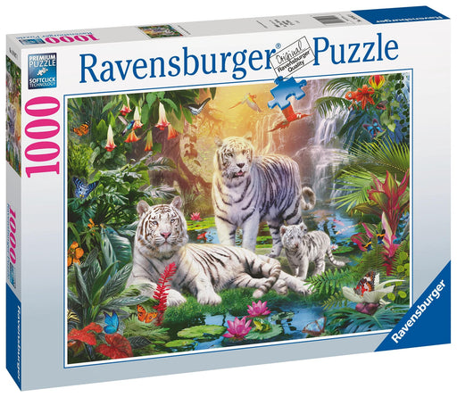 Ravensburger - White Tiger Family 1000 pieces - Ravensburger Australia & New Zealand