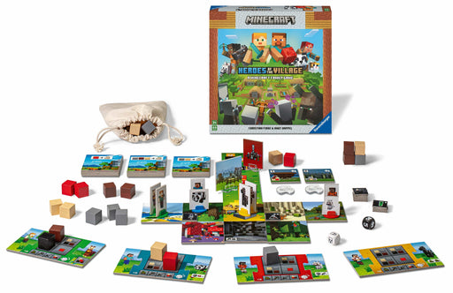 Ravensburger - Minecraft Heroes of the Village Minecraft - Ravensburger Australia & New Zealand