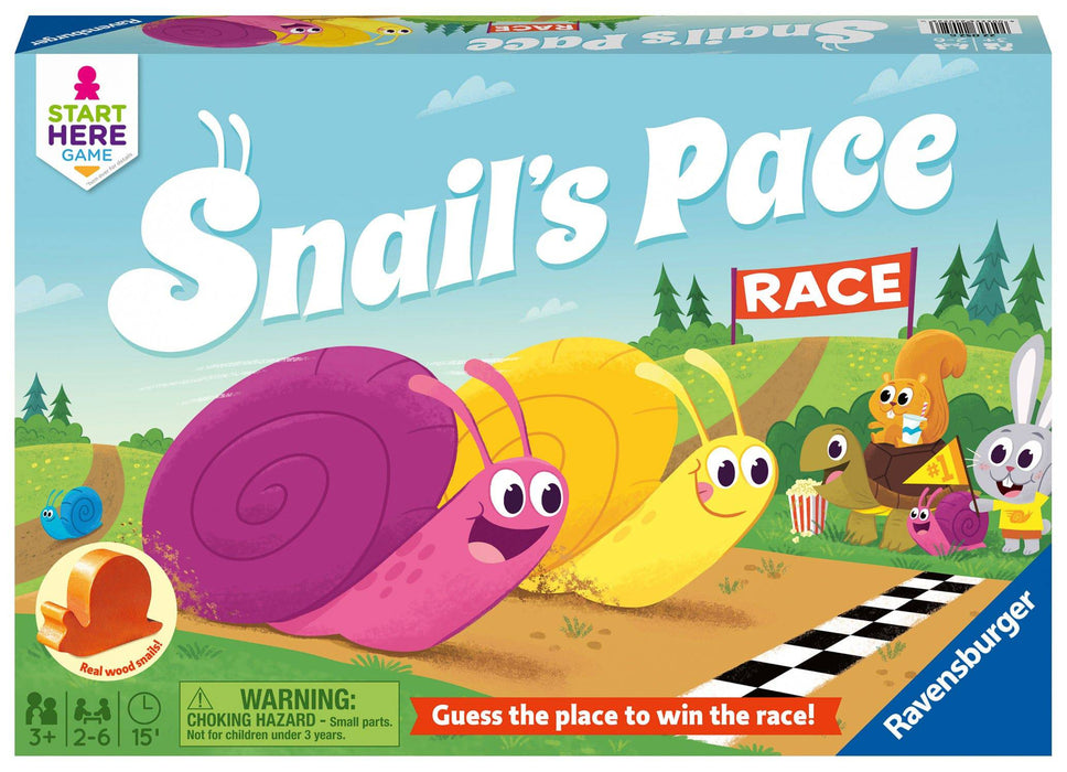 Ravensburger - Snails Pace Race Game - Ravensburger Australia & New Zealand