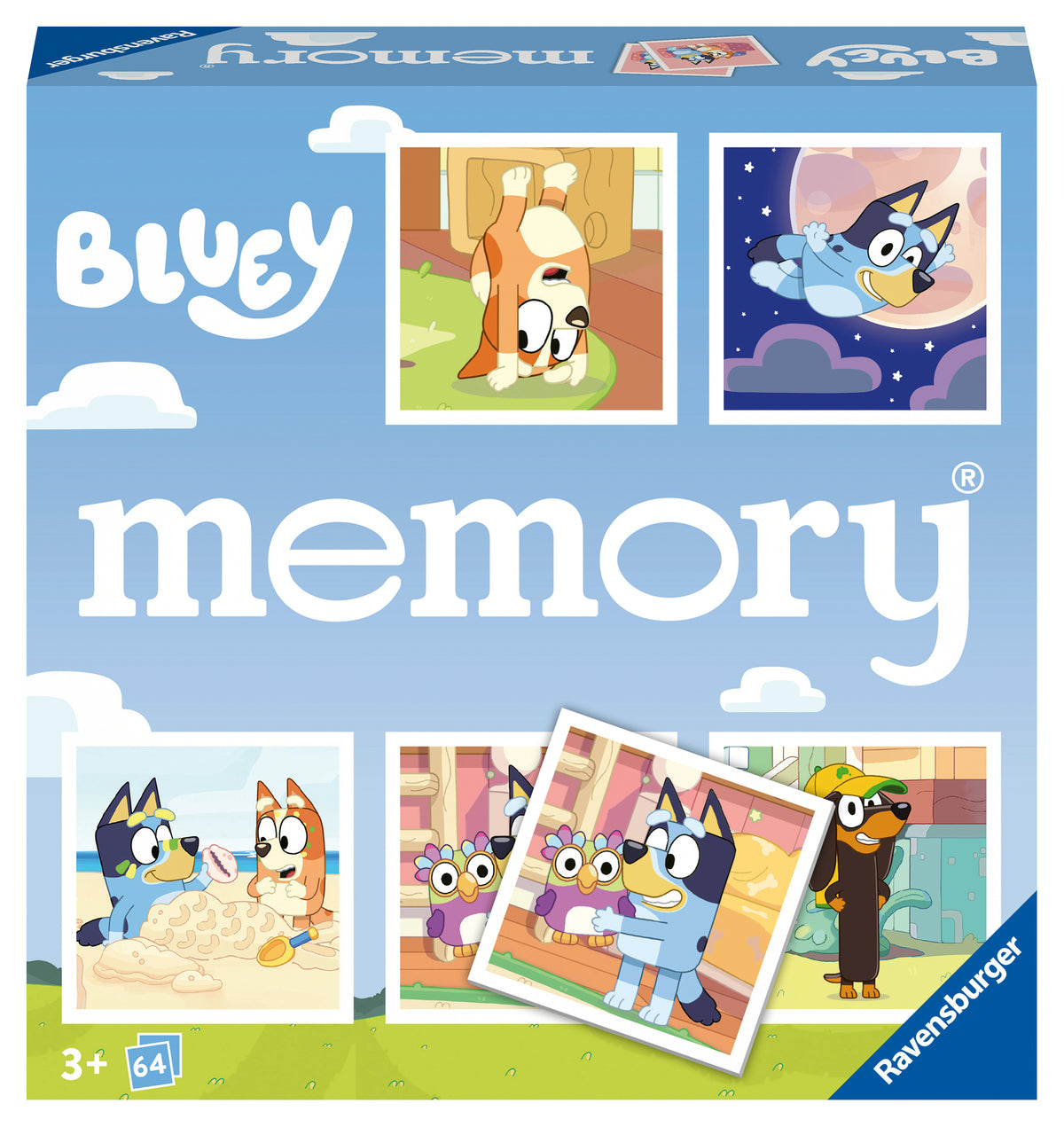 Ravensburger - Bluey Memory Game