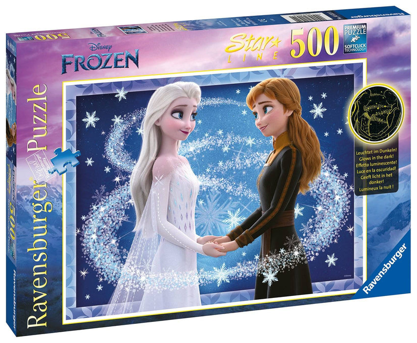 Ravensburger Starline - The Sisters Anna and Elsa 500 pieces - Ravensburger Australia & New Zealand