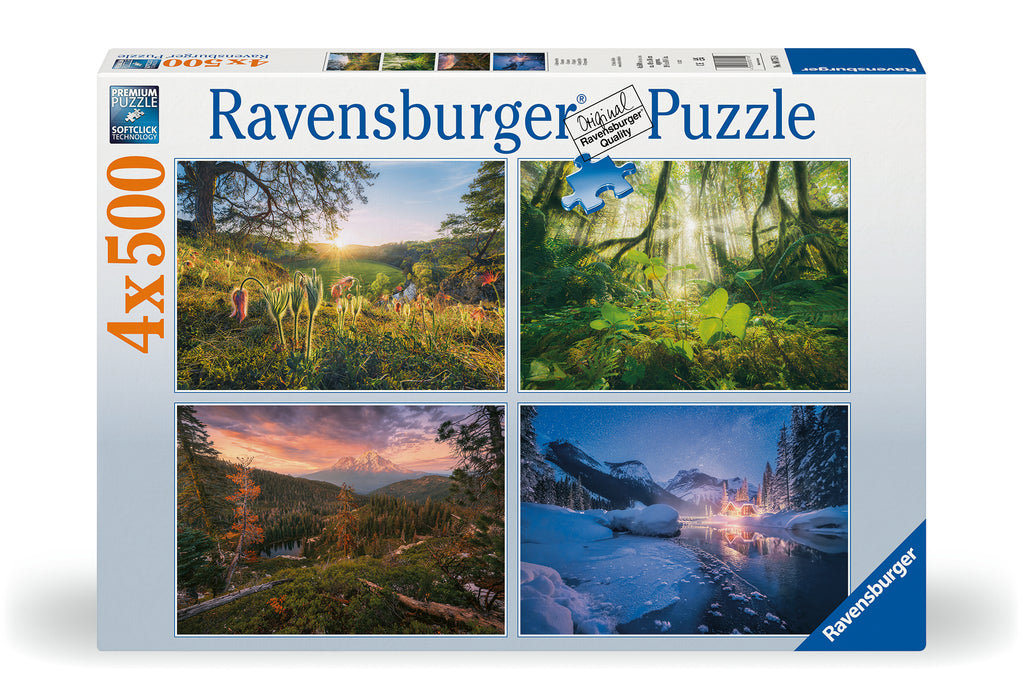 Rburg - Four Seasons WT Puzzle 4x500p - Ravensburger Australia & New Zealand