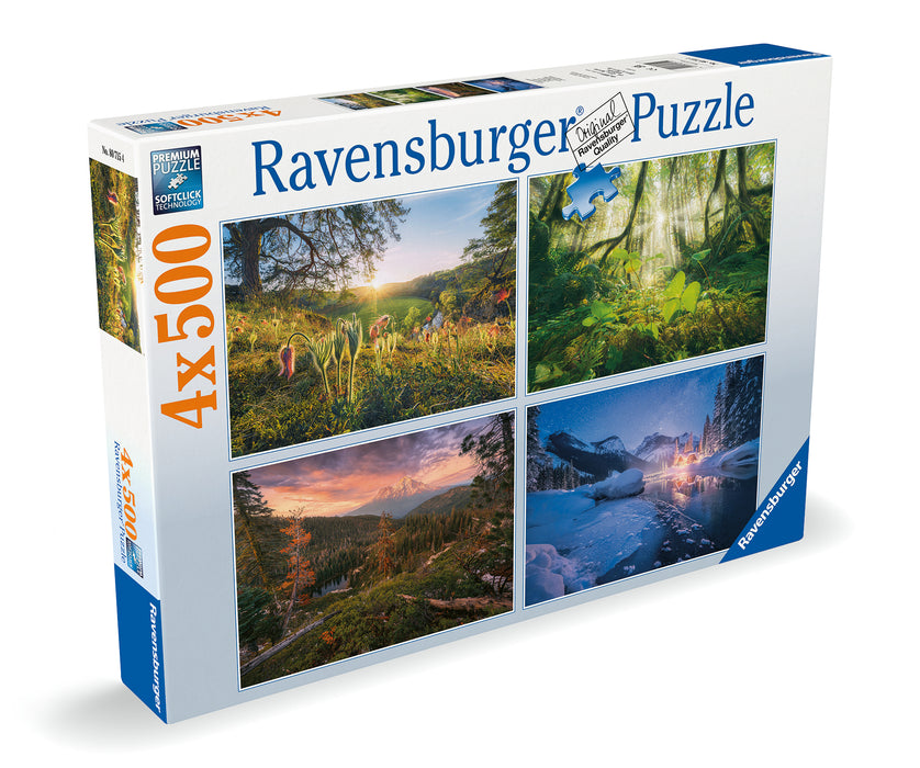 Rburg - Four Seasons WT Puzzle 4x500p - Ravensburger Australia & New Zealand