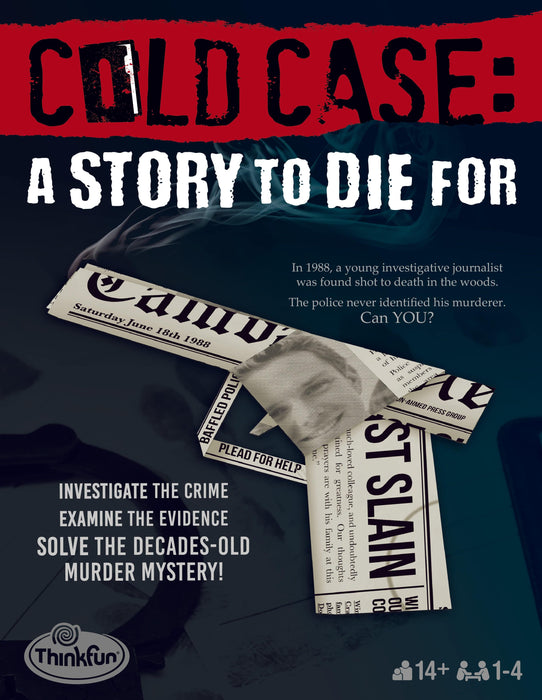 ThinkFun Cold Case: A Story to Die For - Ravensburger Australia & New Zealand