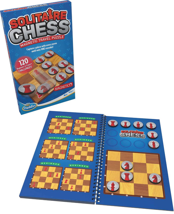 ThinkFun - Solitaire Chess Magnetic Travel Game - Ravensburger Australia & New Zealand