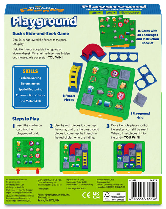 ThinkFun - Friends: Playground - Ravensburger Australia & New Zealand
