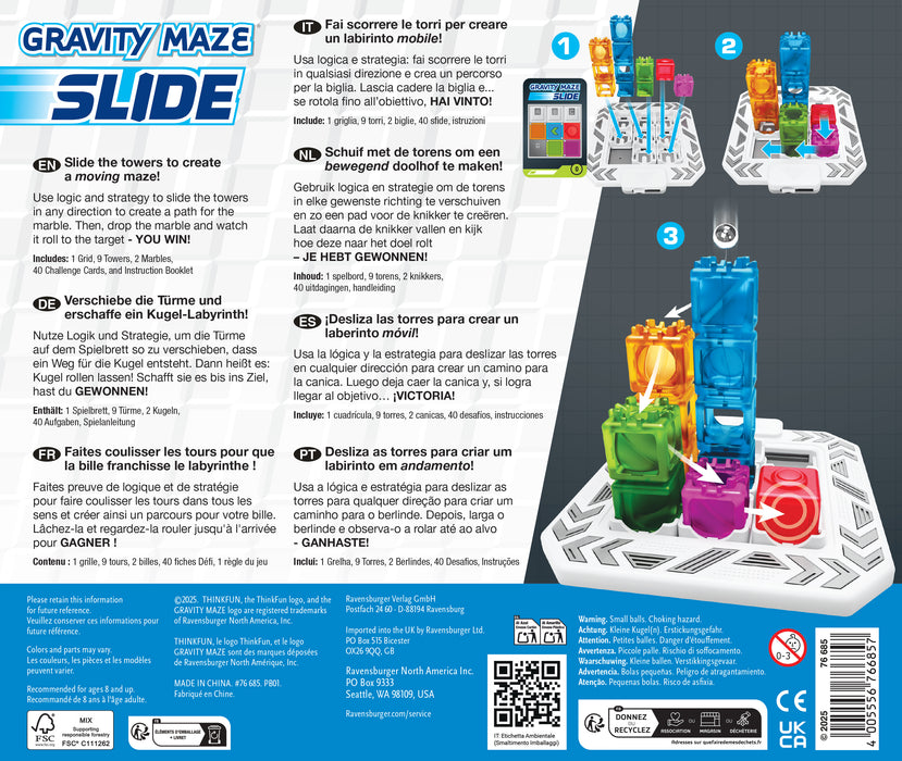 ThinkFun - Gravity Maze Slide